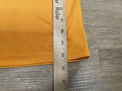 Adidas Ultimate Tee Mens Sz M Climalite Orange Logo Short Sleeve T-Shirt