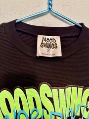 Rare Mood Swings Racing Made In USA Hype Designer Long Sleeve Shirt Not In Mood