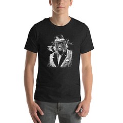 Gorilla Gangster Unisex t-shirt – 20’s Mob Boss Ape