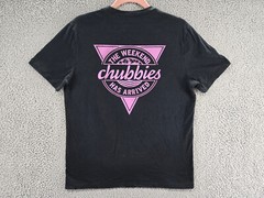 Chubbies Shirt Mens Medium The Weekend Has Arrived Graphic T Shirt
