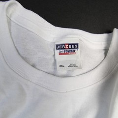 Jerzees Dri-power Short Sleeve Shirt Men’s White Used Multiple Sizes
