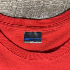 Undefeated LOGO Shirt Men’s XL Red Short Sleeve UNDFTD Y2K Elephant print