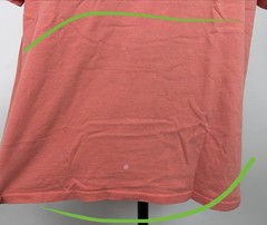 Vintage Bar Shirt Mens Large Faded Salmon Pink Dog T-shirt Funny Tee Distressed