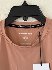 Kenneth Cole Medium Canyon Clay Active Tech T-Shirt Stretch $49
