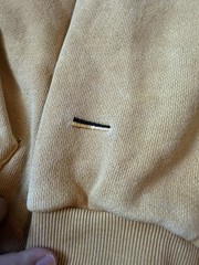 NAUTICA 22SS Arch Logo Hoodie, Size L, Cotton, BEG 221-1220 Vintage