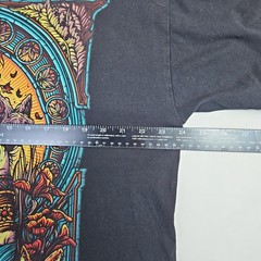 Mumford Clothing T-Shirt Psychedelic Women Warrior Black Size XL Graphic Fantasy