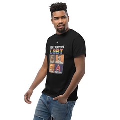 YEH I SUPPORT L.G.B.T. – Funny Meme T-Shirt Gift for Men, Women, and Meme Lovers