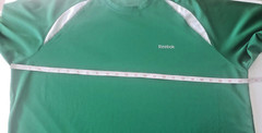 Reebok Men’s Hydro Move Athletic Green White Short Sleeved Shirt Size XXL