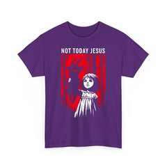 Not Today Jesus Funny Gothic Dark Art Creepy Cute Pastel Goth Tee Unisex T-Shirt