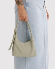 BAGGU Mini Nylon Shoulder Bag – Celadon