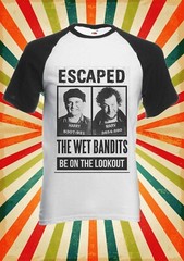 The Wet Bandits Escaped Be On Lookout Men Women Unisex Baseball T Shirt Top 3005