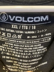 Volcom Men’s Black Graphic Logo Crew Neck Short Sleeve Cotton Jersey T-Shirt XXL