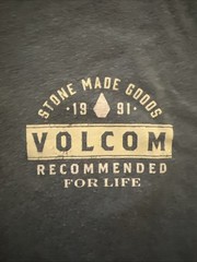 VOLCOM STONE Made Goods High Quality True to This Recommended for Life Sz L