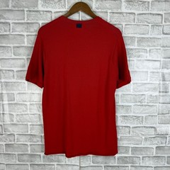 Sheep Inc Mens MEDIUM Ultra-Fine Merino Wool Knit T-Shirt Red Traceable Portugal