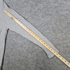 Lucky Brand Sleepwear Heathered Gray Henley Top Size L Surfboard Bear Embroidery