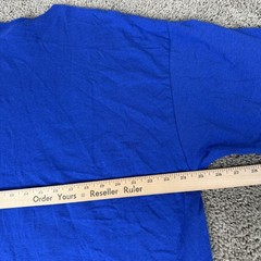 Florida Railroad Museum Shirt Mens 2XL Blue Steam Train Graphic Tee Gildan