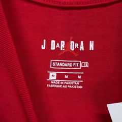 Air Jordan T Shirt Mens Medium Red Jumpman Logo Short Sleeve Tee DC7485-687 NEW
