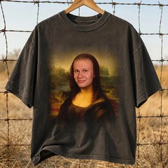 Funny Erling Haaland Mona Lisa Meme Shirt, Norway Haaland 9 Shirt, Soccer FanTee
