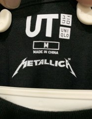 Uniqlo Metallica Pushead T-shirt