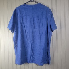 Banana Republic Short Sleeve Round Neck T-Shirt Pocket Blue Men’s Large