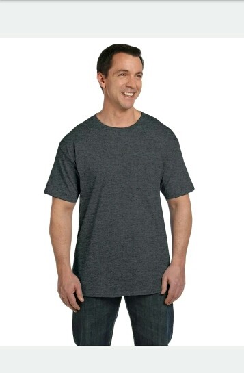 Hanes Beefy-T TAGLESS POCKET T-Shirt Great for DIY Vinyl projects 5190 Men Tee S