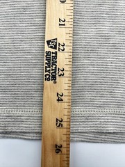 Orvis Men’s Large Beige Pullover Classic Collection Long Sleeve Striped