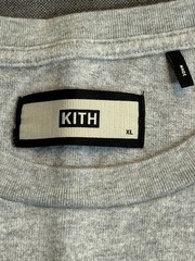 Kith classic box logo Shirt Size XL Used grey heather