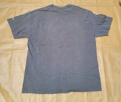 Vintage Split Skateboard T Shirt Mens XLarge Gray Logo Spell Out Y2K