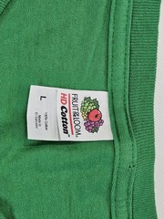 Krampus T-shirt Mens Large Green Fruit Of The Loom Christmas Holiday Horror Tee