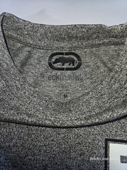 Ecko Unltd Men’s Crewneck Gray Marled Logo T-Shirt Sizes S, M, L, XL