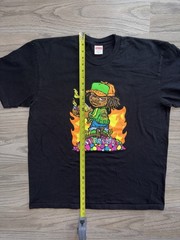 Supreme Molotov Kid Andy Howell Black T-Shirt Mens Size (XL) Streetwear SS19 USA