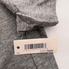 Goodthreads Men’s Slim-Fit Short-Sleeve Cotton Crewneck Gray T-Shirt 2XL
