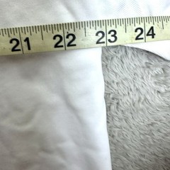 VAMTAC Mens Large White Social Graphic Tee Oversized 100% Cotton New Stitch Flaw