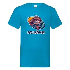 Fishing Red Snapper Trout Fish Humour Novelty T Shirt Various Colours And Sizes