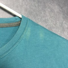 The North Face Mens Graphic T Shirt Adult size Large Teal Blue Short Sleeve Tee