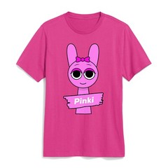Sprunki Pinki Pink Kids T-Shirt Cool Sprunki Kids Shirt Pinki Sprunki Kids Tee