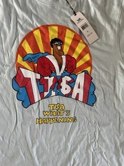 Headgear Classics TISA Graphic Light Blue Cotton T-Shirt L Men’s Short Sleeve