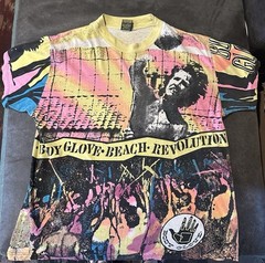 Vintage 1988 Body Glove Beach Volleyball Revolution Shirt Men’s S * Fits L & XL