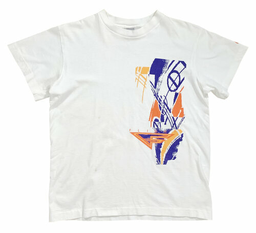 Vintage Nike Flight Colorful T Shirt (Size L, Fits Smaller)