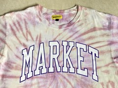 Chinatown Market T Shirt Mens Large Tie Dye Tee Streetwear Spell Out Fashion