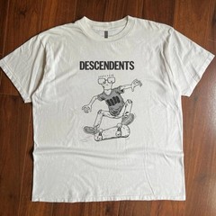 Vtg style Descendents Music rock concert short sleeve white unisex Tshirt
