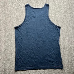 Diamond Supply Co Tank Top Mens XL Navy Blue Yacht Club Anchor Graphic Shirt