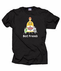 Party T-shirt Tequila Vodka Lemon SALT Funny Birthday Party Club T-shirt