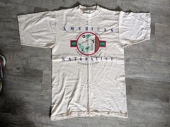 Vtg 90’s Galt Sand American Naturalist Birdwatching Tee Shirt USA Made Size M