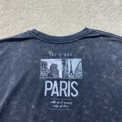 Mighty Fine Shirt Mens 2X Paris Notre Dame Eiffel Tower Graphic Tee Unisex