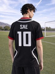 Blue Lock Anime Sae #10 Jersey , Anime Cosplay Tshirt for Men and Women
