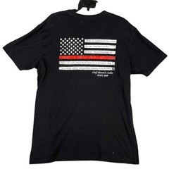 Gettin Salty Firefighter NYC Croker Fire Chief First Responder Shirt Mens M