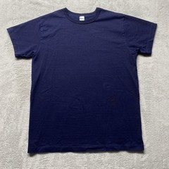 3sixteen Shirt Mens Large Blue Indigo Navy Heavyweight Tee Crew Neck Made In USA