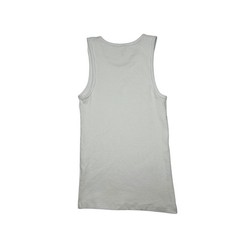 HAUS Ultra Soft Cotton Fitted Tank Set (3) Ribbed Black Grey White Men M Gym