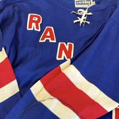Vintage New York Rangers Gerry Cosby Jersey Nhl Hockey 60s?